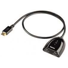 Переключатель HAMA 2xHDMI (F) - 1xHDMI (M) (H-42553)