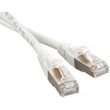 Патч-корд Hyperline PC-LPM-STP-RJ45-RJ45-C5e-0.5M-LSZH-WH