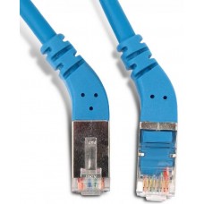 Патч-корд Hyperline PC-APM-STP-RJ45/L45-RJ45/L45-C5e-5M-LSZH-BL