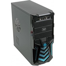 Корпус 3Cott 3C-ATX110GB Gladiator Black/Blue 500W