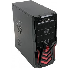 Корпус 3Cott 3C-ATX110GR Gladiator 500W Black/Red