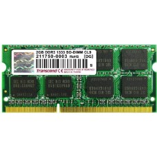 Оперативная память 2Gb DDR-III 1333Mhz Transcend SO-DIMM (TS256MSK64V3U)