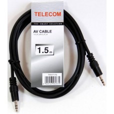 Кабель Telecom 3.5 Jack (M) - 3.5 Jack (M), 1.5м (TAV7175-1.5M)