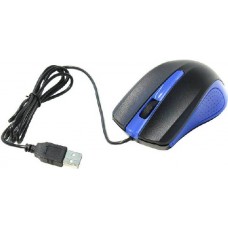 Мышь  Oklick 225M Black/Blue USB