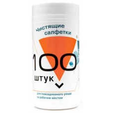 Konoos KBU-100 салфетки для комп. техники в банке, 100 шт