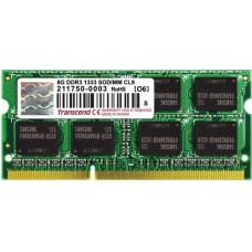 Оперативная память 8Gb DDR-III 1333Mhz Transcend SO-DIMM (TS1GSK64V3H)