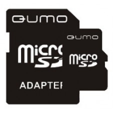 Карта памяти 8Gb MicroSD QUMO Class 4 (QM8GMICSDHC4)