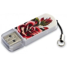 USB Flash накопитель 16Gb Verbatim Mini Tattoo Rose (49885)