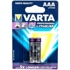 Батарейка Varta Professional Lithium / Ultra Lithium (AAA, 2 шт)