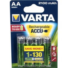 Аккумулятор Varta (AA, 2100mAh, 4 шт)