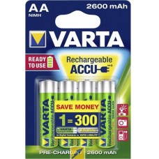 Аккумулятор Varta (AA, 2600mAh, 4 шт)