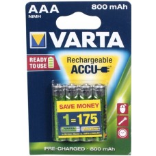 Аккумулятор Varta (AAA, 800mAh, 4 шт)