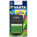 Зарядное устройство Varta Plug Charger + 4x AA 2100mAh