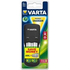 Зарядное устройство Varta Pocket Charger + 4x AA 2100mAh