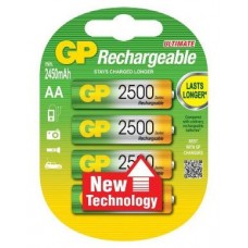 Аккумулятор GP (AA, NiMH, 2500mAh, 4 шт)