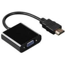 Переходник HAMA HDMI (M) - VGA (F), 0.1м (H-54569)