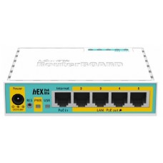 Маршрутизатор (роутер) MikroTik hEX PoE lite