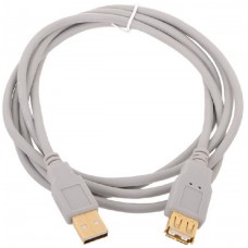 Кабель удлинительный AOpen USB 2.0 A (M) - A (F), 1.8м (ACU202-1.8M)