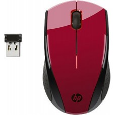 Мышь  HP X3000 Wireless Mouse Red (N4G65AA)