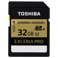 Карта памяти 32Gb Toshiba SDHC (SD-XPRO32UHS2)