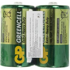 Батарейка GP 13G Greencell (D, 2 шт)