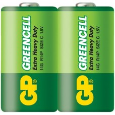 Батарейка GP 14G Greencell (C, 2 шт)