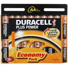 Батарейка Duracell Basic (AA, Alkaline, 18 шт)