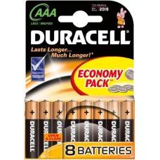 Батарейка Duracell Basic (AAA, Alkaline, 8 шт)