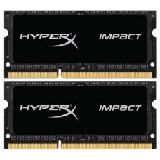 Оперативная память 8Gb DDR-III 1866MHz Kingston HyperX Impact SO-DIMM (HX318LS11IBK2/8) (2x4Gb KIT)