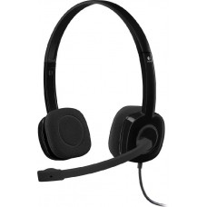 Гарнитура Logitech Stereo Headset H151 Black (981-000589)