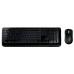 Клавиатура + мышь Microsoft Wireless Desktop 850 Black (PY9-00012)