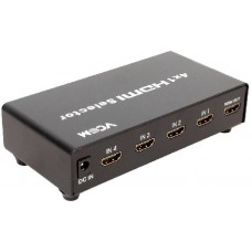 Переключатель VCOM 4x HDMI - 1x HDMI (DD434)