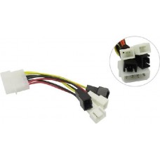 Переходник Espada Molex - 4x 3Pin (e4PINm-4X3pINm)