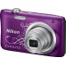 Фотоаппарат Nikon Coolpix A100 Purple LineArt