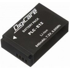 Аккумулятор DIGICare PLC-E12 / LP-E12 / EOS M