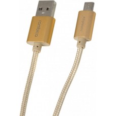 Кабель Rombica USB - Lightning 1м Gold (CB-C2A0G)