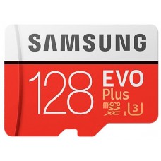 Карта памяти 128Gb MicroSD Samsung EVO Plus Class 10 + adapter (MB-MC128GA)