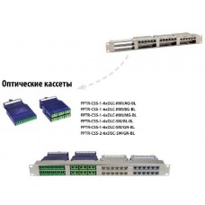 Оптическая кассета Hyperline PPTR-CSS-1-6xDLC-MM/AQ-BL