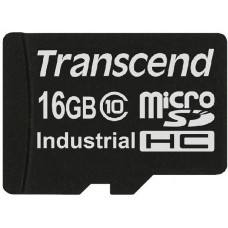 Карта памяти 16Gb MicroSD Transcend Class 10 (TS16GUSDC10I)