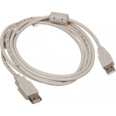 Кабель удлинительный Buro USB 2.0 A (M) - A (F), 1.8м (USB2.0-AM-AF-1.8M-MG)