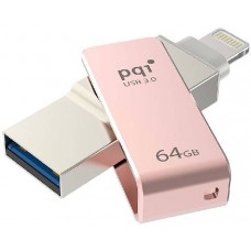 USB Flash накопитель 64Gb PQI iConnect mini Rose Gold