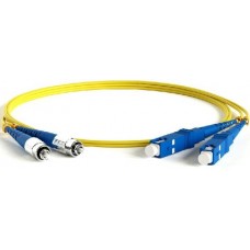 Оптический патч-корд Hyperline FC-D2-9-FC/UR-SC/UR-H-15M-LSZH-YL