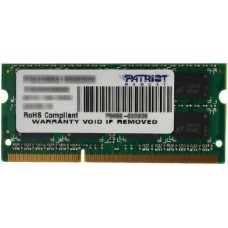 Оперативная память 4Gb DDR-III 1600Mhz Patriot SO-DIMM (PSD34G16002S)