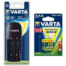 Зарядное устройство Varta Daily Charger + 2x AAA 800mAh