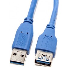 Кабель удлинительный 5bites USB 3.0 A (M) - A (F), 1.8м (UC3011-018F)