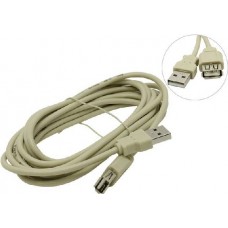 Кабель удлинительный 5bites USB 2.0 A (M) - A (F), 3м (UC5011-030C)