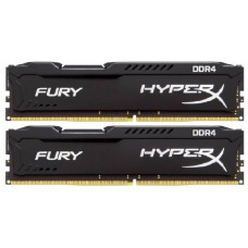 Оперативная память 16Gb DDR4 2400MHz Kingston HyperX Fury (HX424C15FB2K2/16) (2x8Gb KIT)