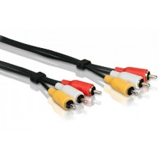 Кабель Philips 3xRCA (M) - 3xRCA (M), 1.5m (SWV2532W)