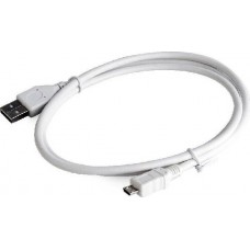 Кабель Gembird USB 2.0 A (M) - Micro USB B (M), 1м (CCP-mUSB2-AMBM-W-1M)