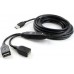 Кабель удлинительный Greenconnect USB 2.0 A (M) - A (F), 5м (GC-UEC5M3)